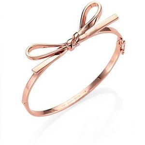 Kate Spade Rose Gold Bow Bangle